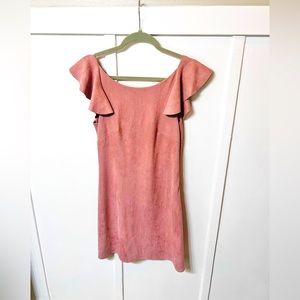 She and Sky Low Back Mini Dress